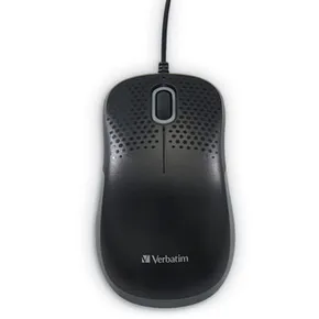 Verbatim Maus 49024, optisch, 3Tas., USB verdrahtet, schwarz